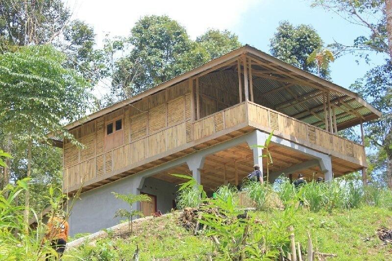 Batu Kapal Jungle Houses Hotel Berastagi Ngoại thất bức ảnh